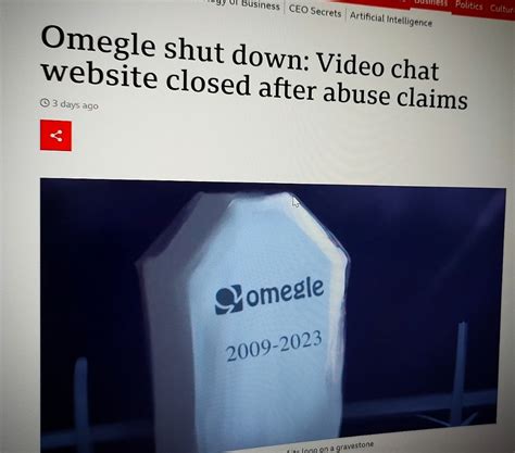 omehle|Omegle shut down: Video chat website closed after。